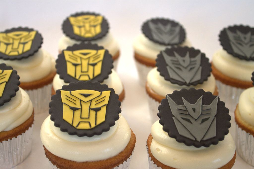 Transformers Cup Cakes V4