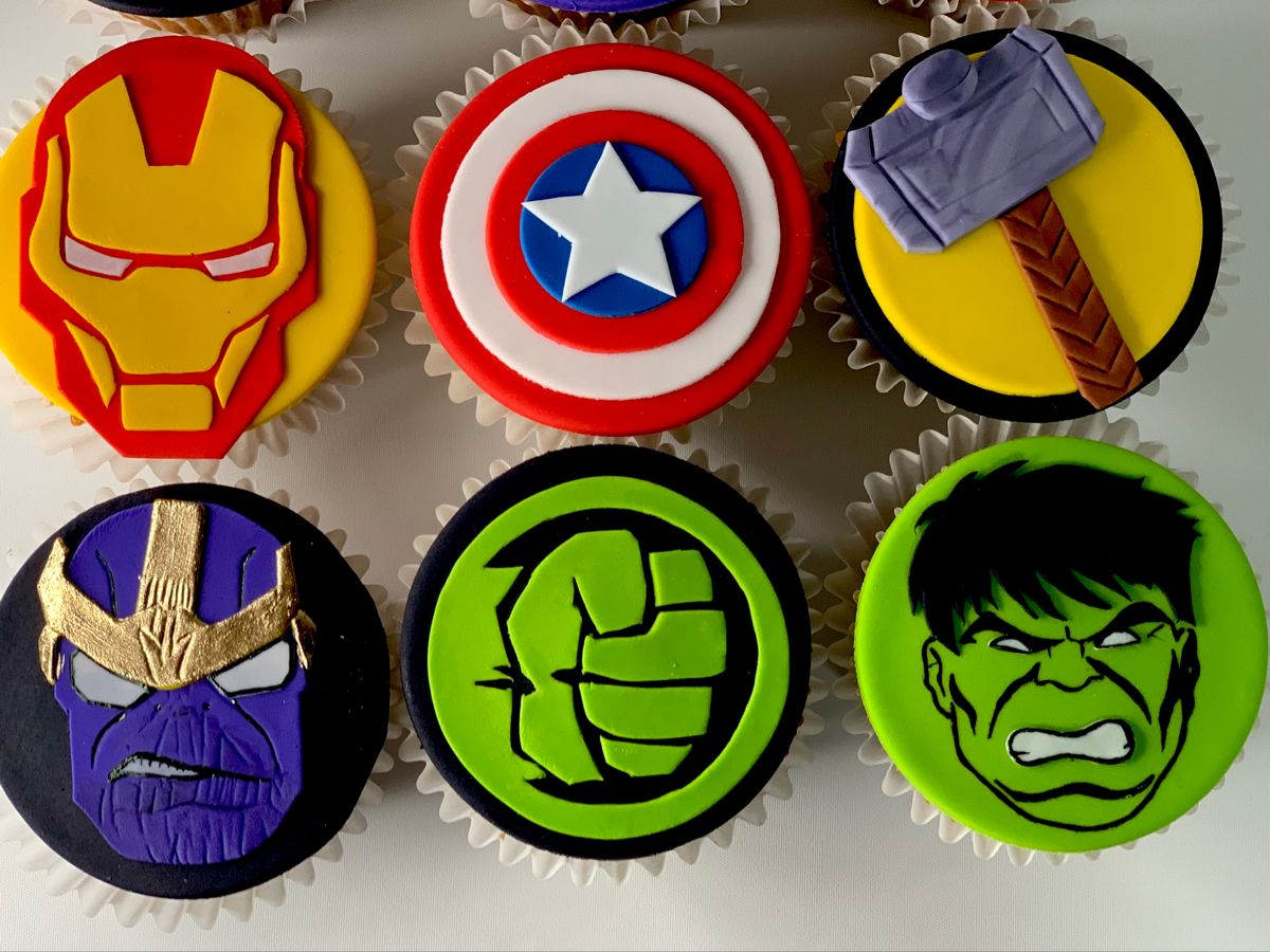 Avenger Cup Cakes V3
