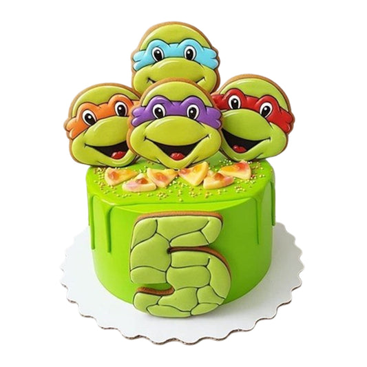 Ninja Turtles Cake V10