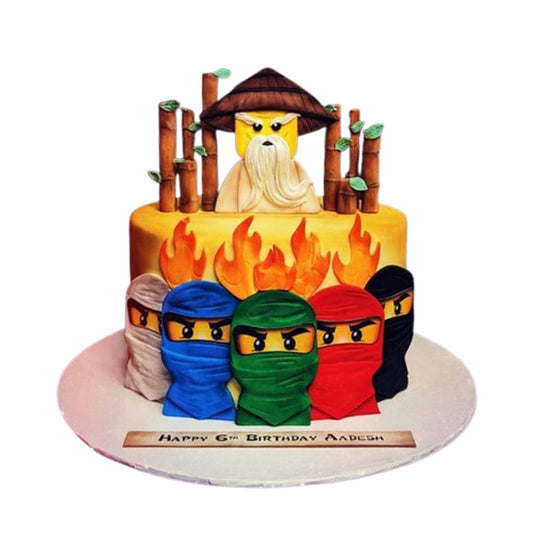 Ninjago Cake V13
