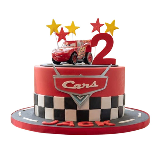 Lightning McQueen Cake V14