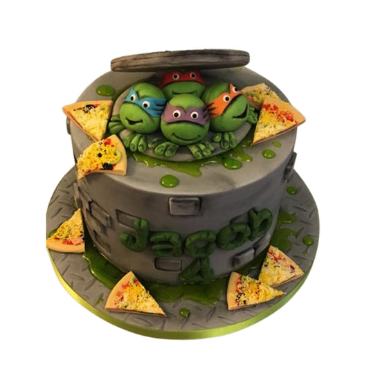 Ninja Turtles Cake V15