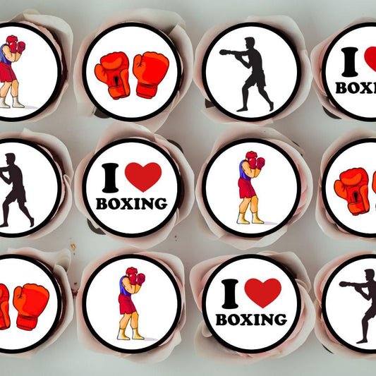Boxing Cup Cakes V4