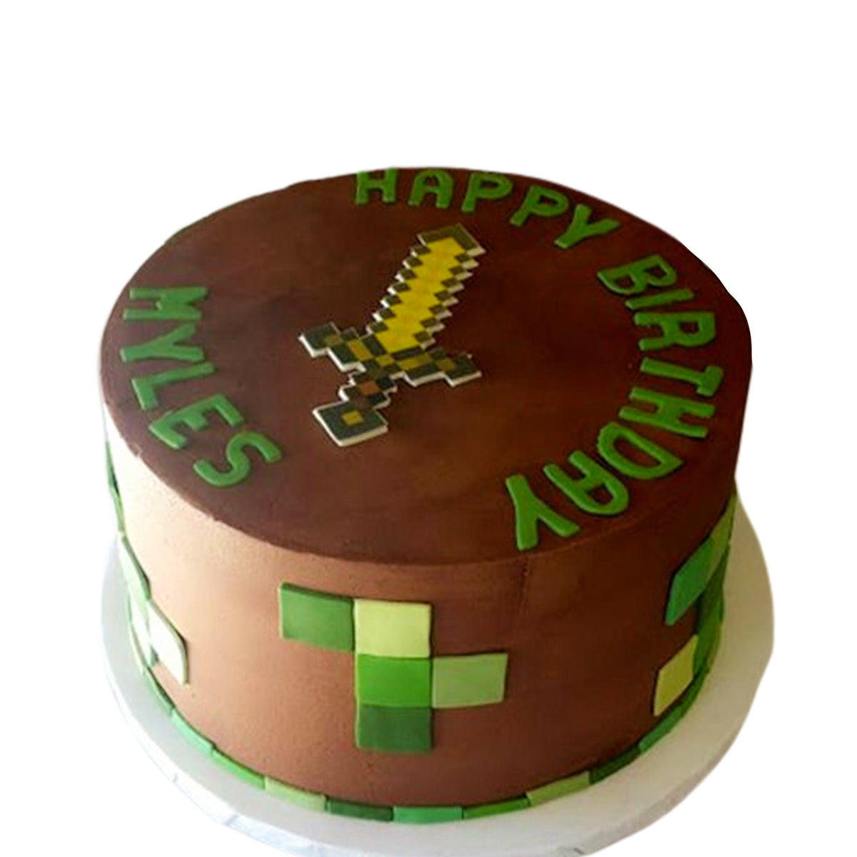 Minecraft Game Cake V7